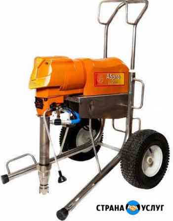 Аренда шпаклевочного аппарата Aspro 6000 Санкт-Петербург