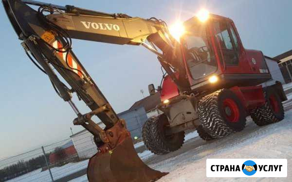 Услуги экскаватора volvo EW 160 C Сегежа - изображение 1