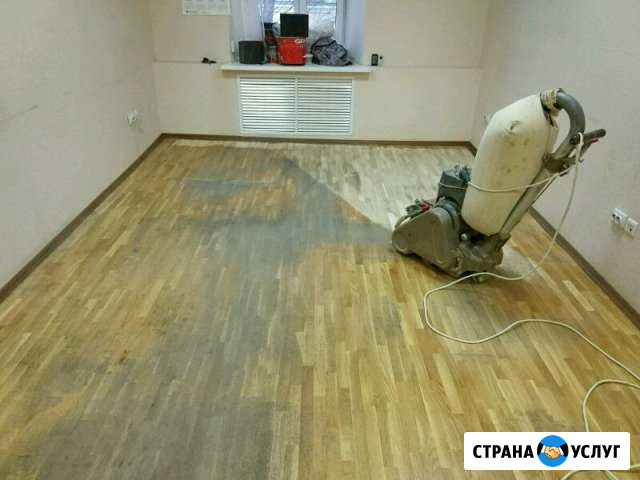 Паркетные работы, циклевка паркета, шлифовка Ростов-на-Дону - изображение 1