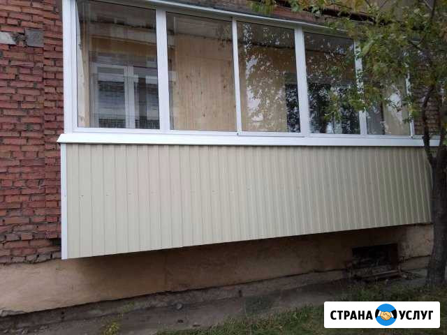 Остекление балконов, отделка любой сложности Улан-Удэ - изображение 1