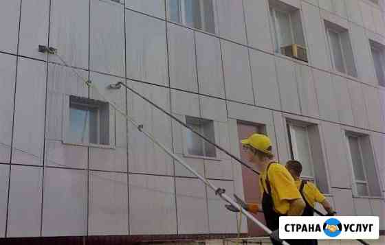 Мойка Окон, Фасадов, Витражей, Витрин, Зданий Выселки