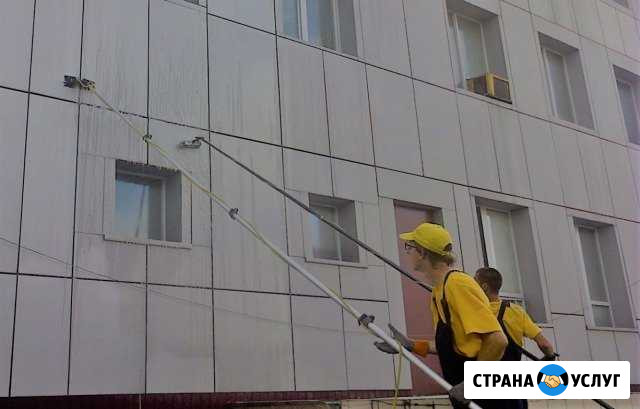 Мойка Окон, Фасадов, Витражей, Витрин, Зданий Выселки - изображение 1