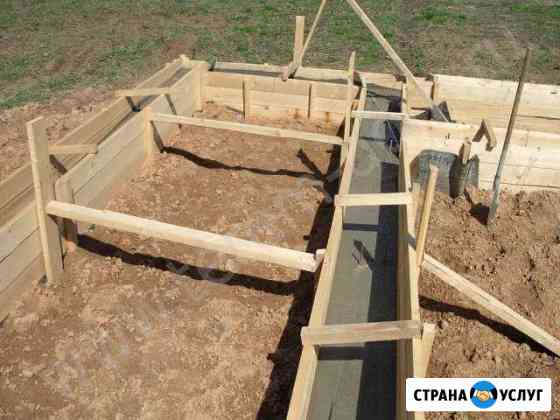 Бетонные работы,фундаменты Вязники