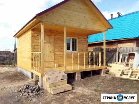 Строительство бань из проф.бруса под ключ Челябинск