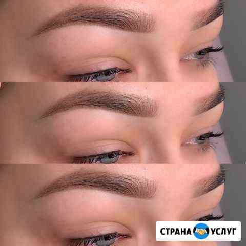 Перманентный макияж бровей Москва