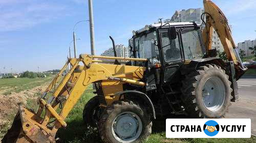 Услуги экскаватора-погрузчика Иваново - изображение 1