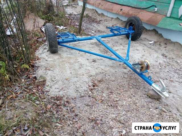 Услуги эвакуатора. Подкатной прицеп Ульяновск - изображение 1