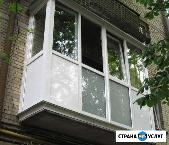 Балконы остекление, отделка, утепление Знаменск - изображение 1