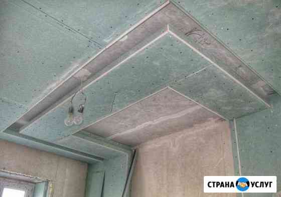 Гипсокартон. Монтаж потолков,конструкций из гкл Самара