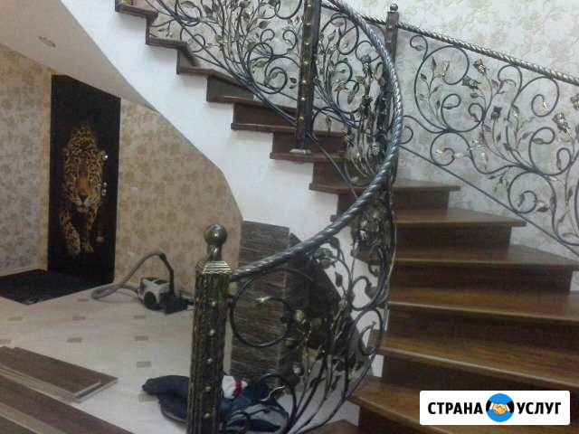 Кованые и сварные перила, лестницы, ворота, оградк Нягань - изображение 1