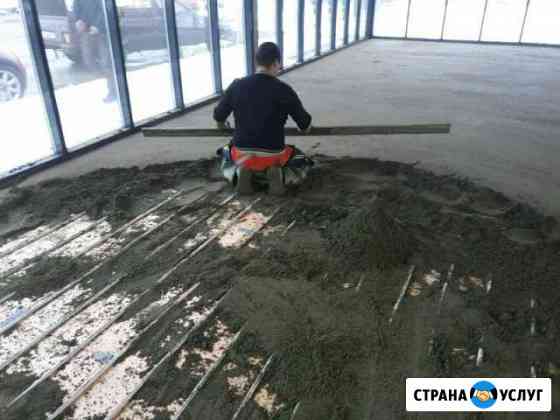 Механизированная стяжка пола Абинск