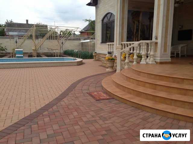 Укладка тротуарной плитки. Иван Волгоград - изображение 1