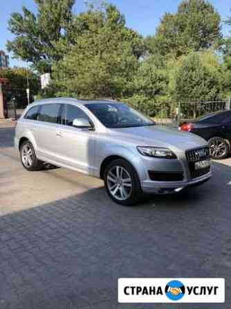 Аренда авто с водителем Audi Q7, трансфер Калининград