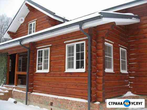 Отделка деревянных домов,баня.Ремонт под ключ Подольск