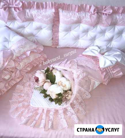 Бортики в кроватку Сургут - изображение 1