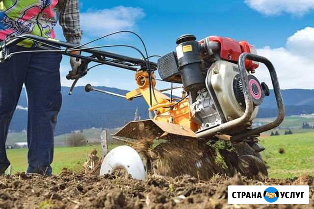 Вспашу землю культиватором, скошу траву Рубцовск - изображение 1