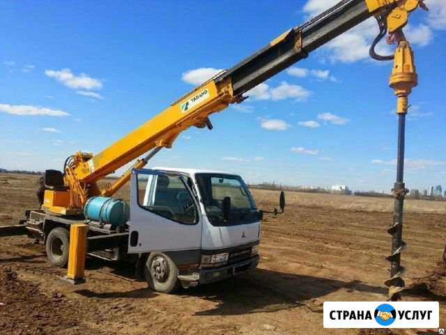 Услуги ямобура,автобуровой, буровой Комсомольск-на-Амуре - изображение 1