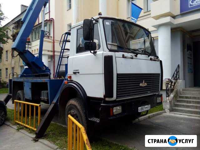 Услуги автовышки телескоп 18 м Владимир - изображение 1
