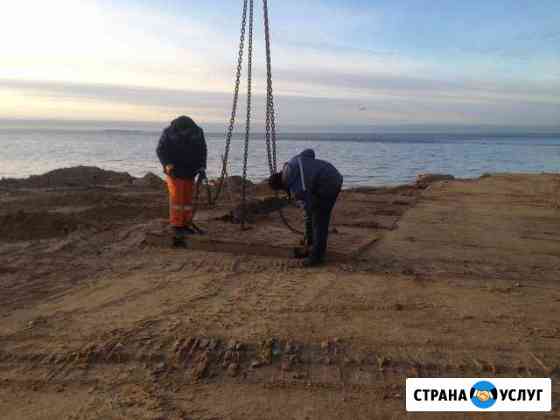 Вывоз. Демонтаж дорожных плит бу Санкт-Петербург