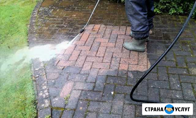 Мойка тротуарной плитки(брущатки) Краснодар - изображение 1