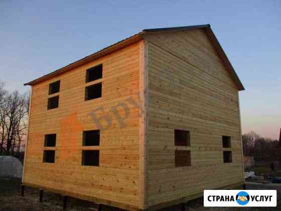 Дома из бруса / Бани из бруса / Каркасные дома Санкт-Петербург