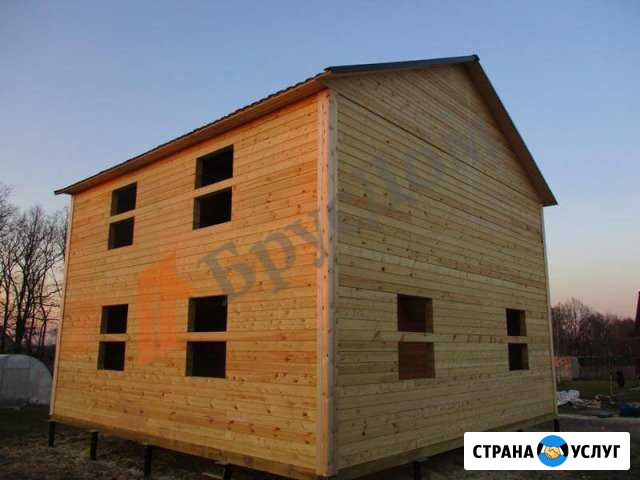 Дома из бруса / Бани из бруса / Каркасные дома Санкт-Петербург - изображение 1
