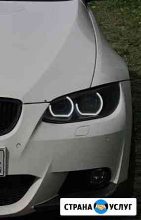 Тюнинг фар на bmw е92 е93 в стиле DTM ангельские г Москва