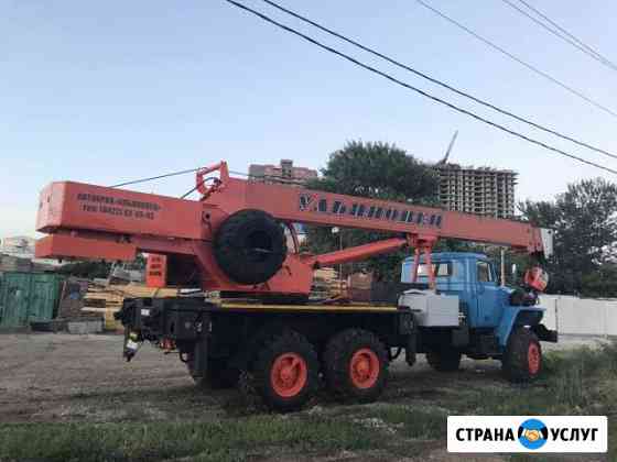 Аренда, услуга автокранов (вездеход) Краснодар