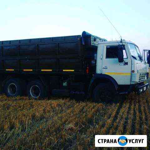 Доставка песок, чернозема, опгс, камаз сельхозник Ульяновск