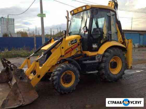 Услуги эксковатора погрузчика jcb 3 cx Воронеж