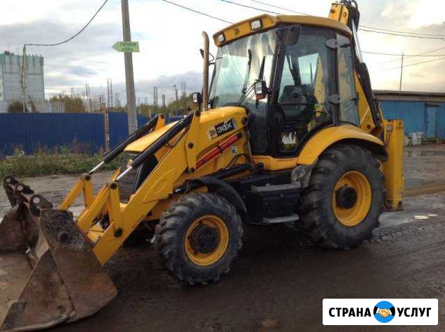 Услуги эксковатора погрузчика jcb 3 cx Воронеж - изображение 1