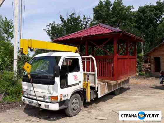 Услуги авто с манипулятором в хабаровске