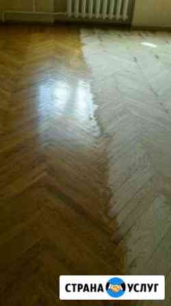 Циклевка паркета и паркетной доски. Ремонт укладка Белгород