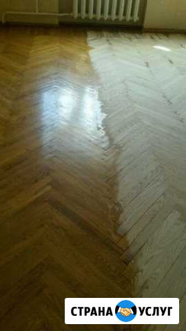 Циклевка паркета и паркетной доски. Ремонт укладка Белгород - изображение 1