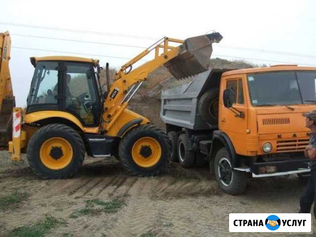 Камазы самосвалы 13 тонн. Экскаватор погрузчик CAT Волгоград - изображение 1