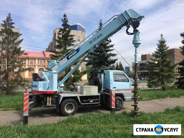 Услуги Автобуровая Ямобур.Буроям Красноярск - изображение 1