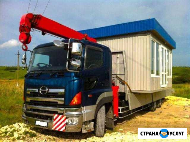 Манипулятор 5т-15т. Перевозка гаражей. Доставка Самара - изображение 1