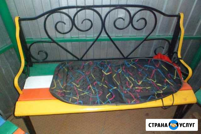 Скамейка из металла своими руками Мишкино - изображение 1