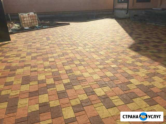 Укладка брусчатки Урус-Мартан - изображение 1