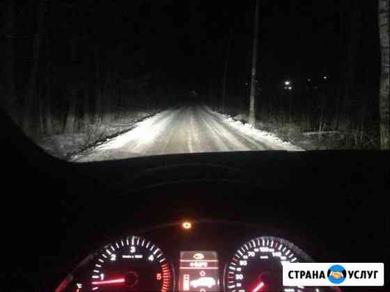 Фары Audi Q7, замена линз, стёкол фар, ремонт Москва