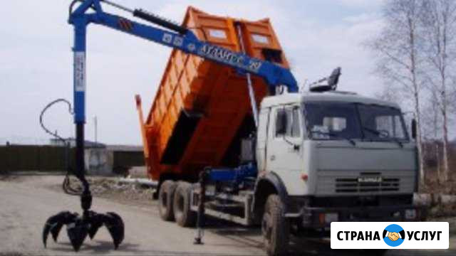 24/7 бункеровоз вывоз строительного мусора ломовоз Софрино - изображение 1