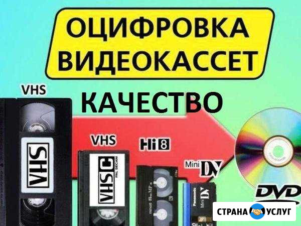 Оцифровка видеокассет любых форматов качество Махачкала - изображение 1