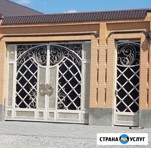 Ворота перила навесы Ойсхара - изображение 1