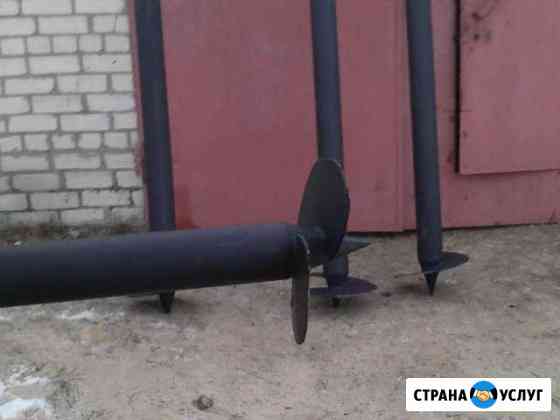 Свайно-винтовой фундамент Выкса