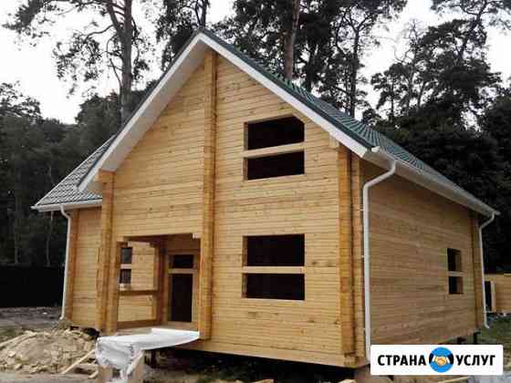 Строительство домов, бань, гаражей, заборов Красноярск