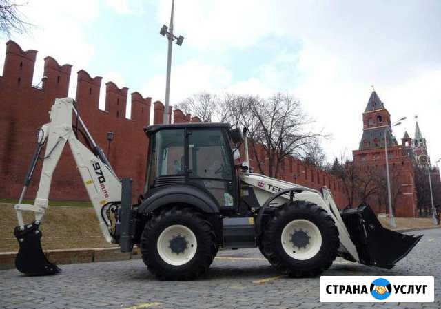 Экскаватор-погрузчик гидромолот ямобур Зеленогорск - изображение 1