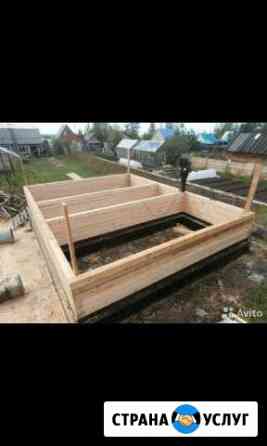 Строительство дачных домов бань веранды обшивка Нижневартовск