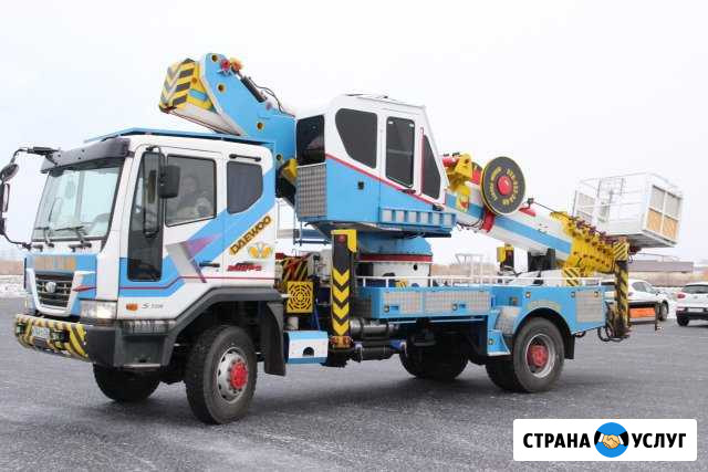 Аренда Автовышки 75,65,60,55,45,28м Вездеходы Нюксеница - изображение 1
