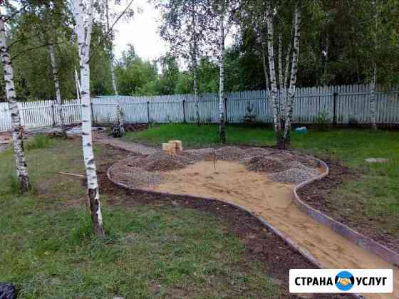 Тротуарная плитка,поребрик,бордюр,дренаж,спил Ростов-на-Дону