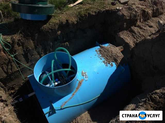Монтаж станции биологической очистки Калининград - изображение 1